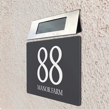 Personalised House Number