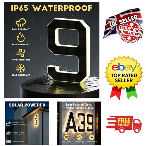 Led address sign outdoor - address,