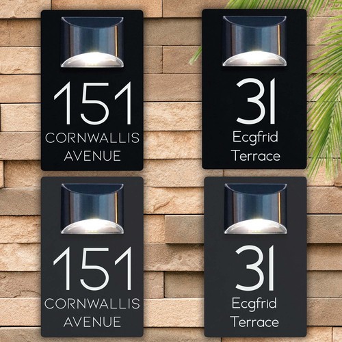 Personalised solar led - personalised, house