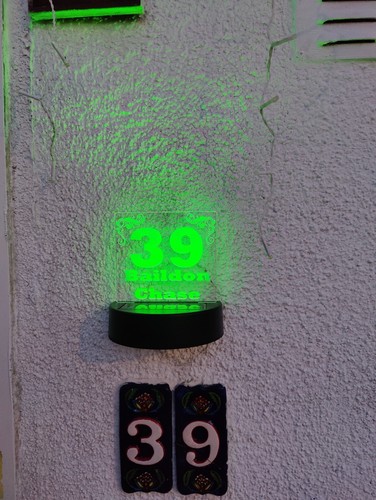Solar powered house - , door