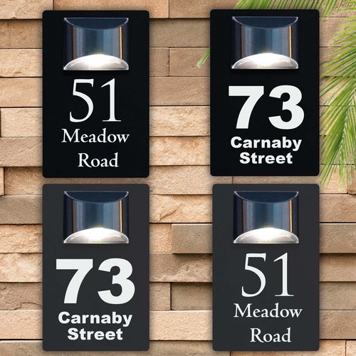 Personalised solar led house - personalised,