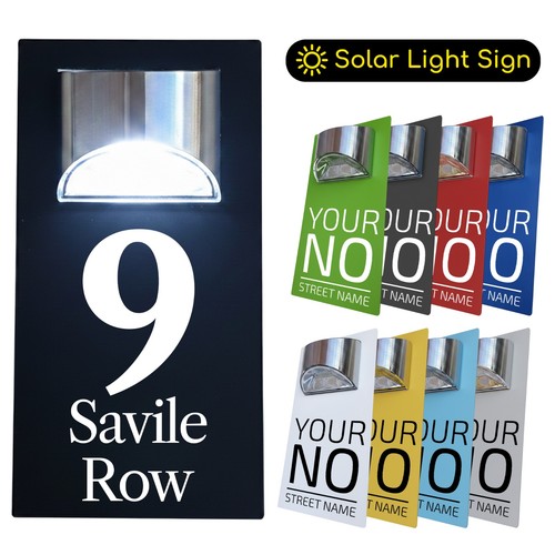 Personalised solar led - solar, house