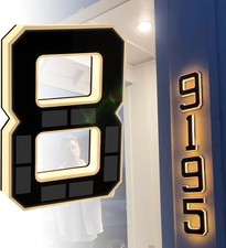 Solar LED House Numbers &