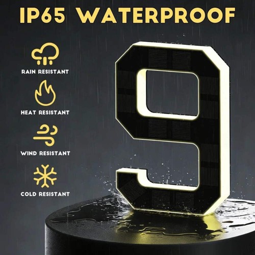 Solar house number light led - solar,