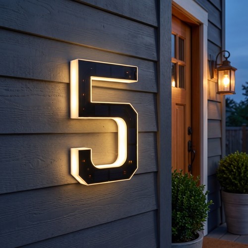 Solar house number sign 7 - house, 6.7