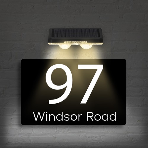 Personalised solar led house - solar,