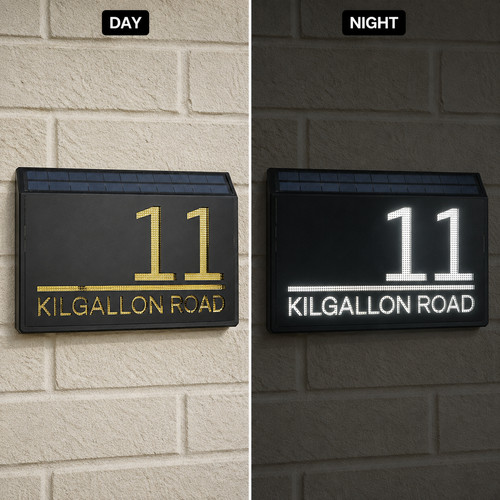 Personalized solar led house - personalized,