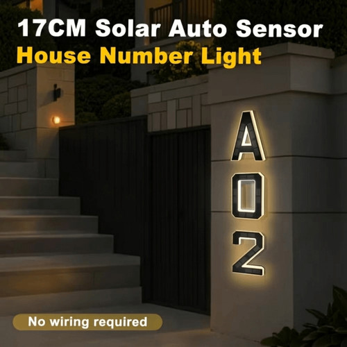 1pc solar led - led, numbers
