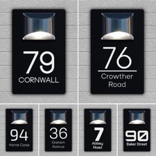 House Number Plaques