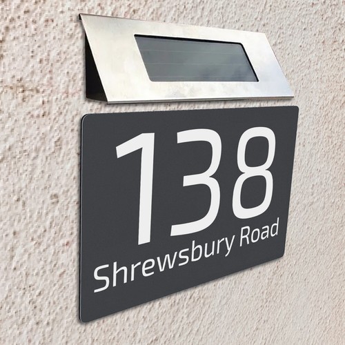 Led solar light - solar, personalized